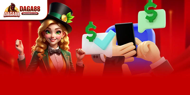 Rút tiền DAGA88 qua Vietcombank hoặc MBBank diễn ra an toàn